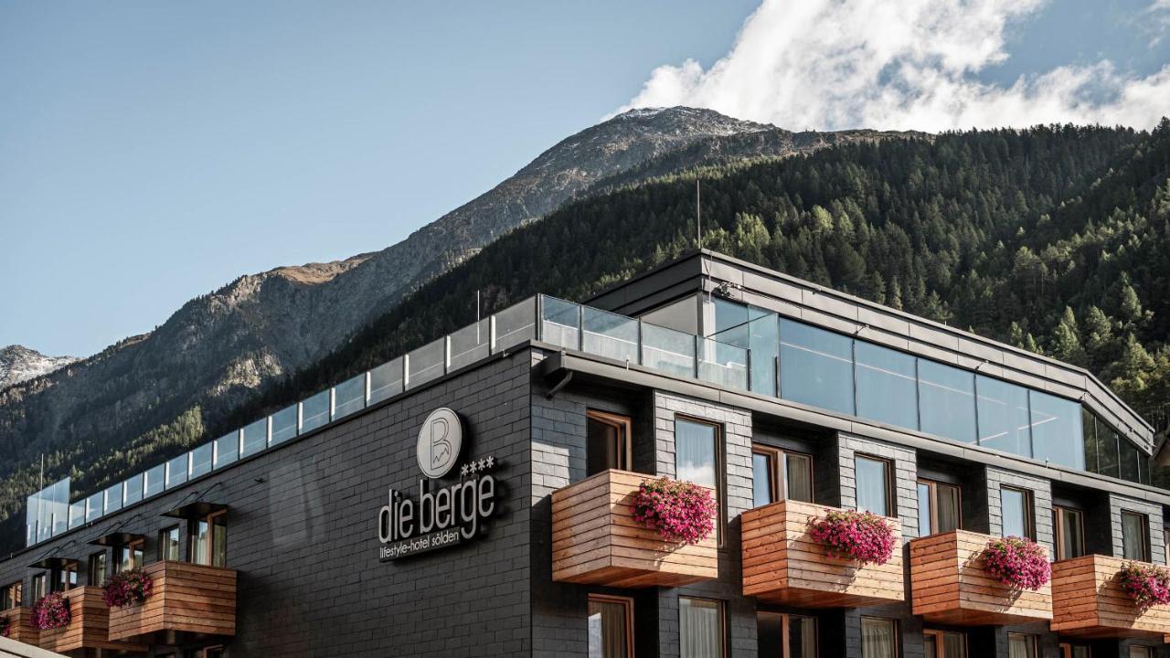 Die Berge Lifestyle-Hotel Soelden Eksteriør bilde