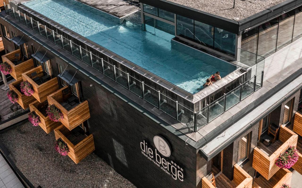 Die Berge Lifestyle-Hotel Soelden Eksteriør bilde